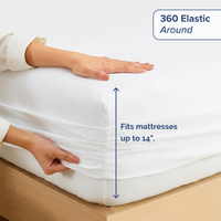 Parures de draps en bambou série 2000, 6 pièces, vente en gros, parures de draps en bambou pour hôtel