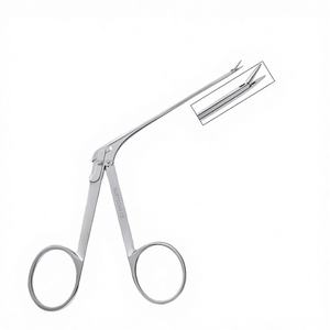 Pinzas Quirúrgicas Manuales JUERS de Acero Inoxidable para Microcirugía ORL, con Mandíbula Larga de 4.5 mm, Certificación CE - Product Image 1