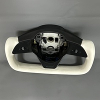 Volant de direction chauffant en cuir pleine fleur pour Tesla Model 3 Model Y
