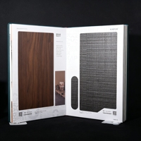 Catalogue d'échantillons de couleurs personnalisées en gros, livre de nuanciers en carton, PVC, tissu, peinture, avec impression de logo sur mesure et brochure