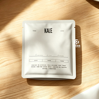 Sachets de café filtre personnalisés imprimés de qualité alimentaire, emballage à oreilles suspendues, pochette à trois soudures latérales, petit format, emballage individuel