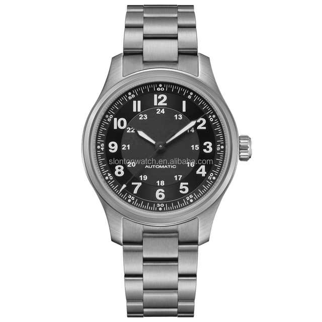 Slonton Manufacture High Quality Custom Automatic Watches 316L Stainless Steel Mechanical Watches for Men