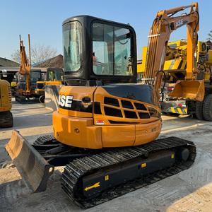 Mini-excavatrice d'<span class=keywords><strong>occasion</strong></span> importée CASE CX58, petite excavatrice sur chenilles fabriquée aux États-Unis pour usage agricole et domestique, 5,8 tonnes - Product Image 1