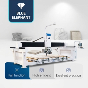 Meilleure machine à scier la pierre CNC 4+1 axes, découpe CNC 4 axes avec caméra industrielle pour la découpe d'îlots en quartz et de meubles de salle de bain - Product Image 1