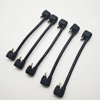 Câble de charge USB Type C en forme de U noir OEM 20 cm, câble USB Type C en forme de U