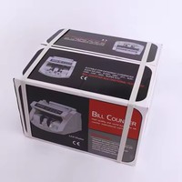 Dollar canadien Thaïlande Brésil Euro PPhilippines Corée Usd Portable Billet brésilien Compteur d'argent avec UV/MG Trieur de devises