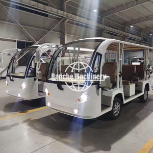 Autobús Turístico Eléctrico Completamente Cerrado para 14 Pasajeros con Puerta, Origen China - Product Image 1