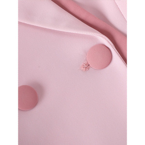 Women's White Suit Jacket Full Sleeve Satin Anti-Wrinkle Formal Wear For Wedding Commute Interview - Product Image 3