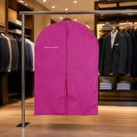 Sac de vêtement respirant en non-tissé avec fermeture éclair, personnalisable avec logo, emballage en gros, sac de vêtement sur mesure en vrac
