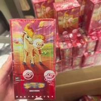 Ponyta Featured Simplified Chinese Pokémon Tcg Gem4 Pack Vol4 Cbb4C Booster Fire Type Classic Kanto Pocket Monster Trading Card