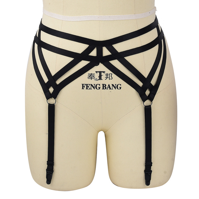 Women's Sexy Dance Wear - Neo-Gothic Garter Belt Harness