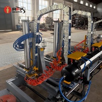 Chariot à bois pneumatique automatique CNC RFX pour scierie à ruban verticale