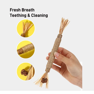 Bâton de dentition pour chat Jouets pour chat Nettoyage des dents Chaton Résistant aux morsures Herbe à chat Jouets pour chat - Product Image 4