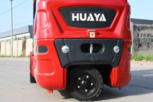 Chariot élévateur électrique HUAYA 3 roues 1 1.5 2 3 tonnes Performance fiable haute qualité tout terrain chariot élévateur chinois CE ISO à vendre - Product Image 5