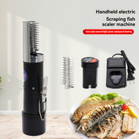 Grattoir électrique portatif commercial d'écailles de poisson cuisine d'hôtel charge sans fil Type universel étanche haute puissance