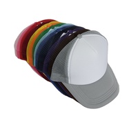 Casquette de baseball en maille personnalisable BSBH avec logo imprimé ou brodé, casquette trucker unie réglable à 5 panneaux, casquette trucker publicitaire en maille