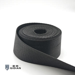 Sangle en nylon noir de 1 pouce avec fonction antidérapante pour sacs à collier de chien hamacs sangle de bagage d'escalade en plein air Style à chevrons - Product Image 4