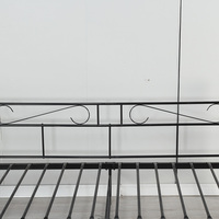 Lit superposé double en métal gris au design moderne et luxueux avec panneau de tête, nouveau style et fonctionnalité Shantai Ming