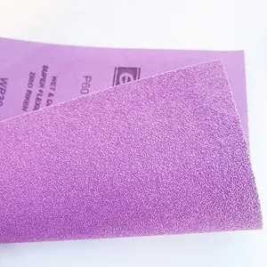 Papel de lija púrpura RMC, 9x11 pulgadas, papel de arena importado de Japón, pulido húmedo o seco