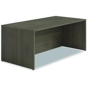 Alera AE1NNN-TDM3672 Coque de bureau série Seville 72 pouces. X 36 pouces X 29 In. Bureau d'ordinateur élégant en noyer - Product Image 4