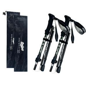 Bâtons de randonnée en alliage d'aluminium Seabuo, 110-130 cm, télescopiques, légers, pour la randonnée en plein air - Product Image 1