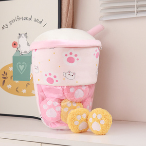 Peluche Boba Tea Chien Super Douce Personnalisée, Tendance TikTok, pour Enfants, Produits Dropshipping 2024, 30CM - Product Image 6