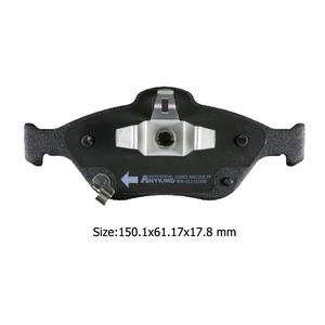 D2003-9233 plaquettes <span class=keywords><strong>de</strong></span> <span class=keywords><strong>frein</strong></span> avant pour Daihatsu Charade VI () Hatchback 05/<span class=keywords><strong>2011</strong></span>- - Product Image 3