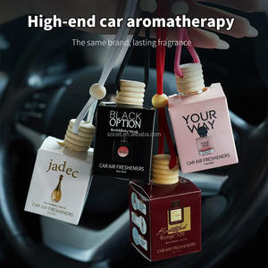 Ambientador de Lujo para Coche de la Mejor Calidad Botella de Vidrio Portátil con Fragancia Duradera Aromaterapia Ambientadores Colgantes para Coche - Product Image 2