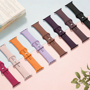 <span class=keywords><strong>Cinturino</strong></span> Sportivo in Silicone Morbido 49mm 46mm 45mm per <span class=keywords><strong>Apple</strong></span> <span class=keywords><strong>Watch</strong></span> Serie 11 10 9 8 7 SE 3 2 Ultra 3 2, <span class=keywords><strong>Cinturino</strong></span> in Gomma per Uomo - Product Image 1