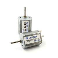 Moteur de FK-130SH-09450 Mabuchi DC 12V-24V 15000RPM à double arbre, moteur électrique 130 RC jouet voiture bateau, 1 pièce