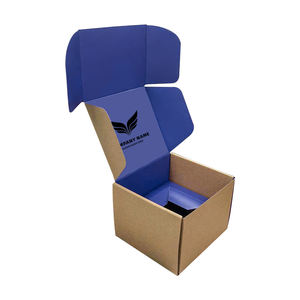 เซรั่มกระดาษลูกฟูกพิมพ์โลโก้เป็นมิตรต่อสิ่งแวดล้อมกล่องส่งเครื่องสำอางรีไซเคิลได้ - Product Image 1