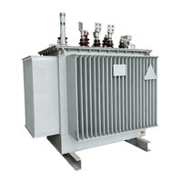 Transformateur de distribution immergé dans l'huile S11-M 10kV/415V, économie d'énergie, tension d'entrée et de sortie personnalisable