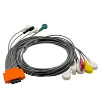 RHINO POWER HAUTE QUALITÉ 5/7/10 fils Holter ECG EKG Cardioline Walk400h et Clickholter NG