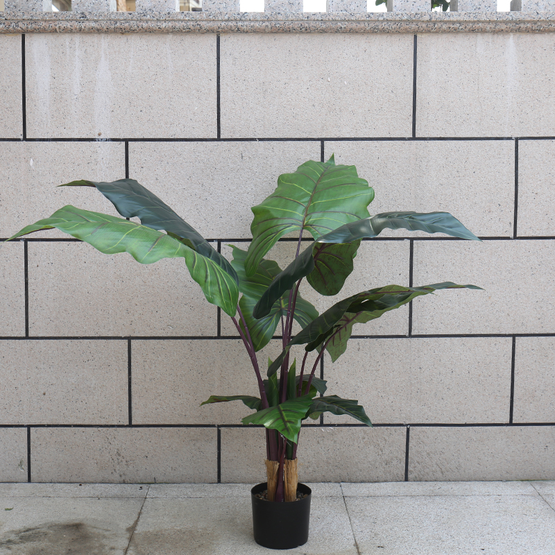 faux alocasia plant