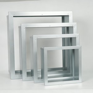 Cadre de filtre en aluminium de type boîte à simple bride et double plis internes pour FFU et unité de traitement d'air - Product Image 4