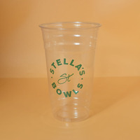 Fabricant de gobelets en plastique transparents jetables pour boissons froides, café glacé, 12, 14, 16, 18, 20, 24 oz