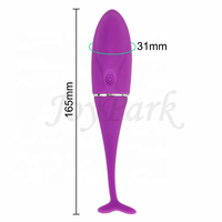 Vibrateur pour femme JoyPark Dolphin Massager, téléphone portable, jeux sexuels pour adultes, vidéo, rechargeable, contrôle à distance par application