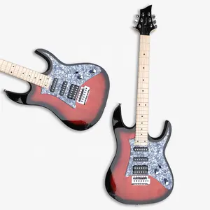 High Quality Mapple Neck Pick Up Electric Guitars Cool Shaped Electric Guitars