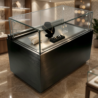 Vitrine de luxe pour bijoux, présentoir à bijoux, présentoir à boucles d'oreilles, armoire de présentation pour bagues, colliers, bracelets, comptoir de magasin