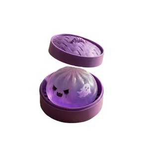 Jouet Squishy en forme de Boulette de Halloween de 8,5 cm, à remontée lente, réaliste, anti-stress, pour enfants de 8 ans et plus, unisexe, expédition immédiate - Product Image 2