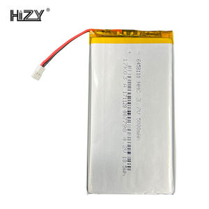 핫 세일 5000mAh 4.2V 충전식 리튬 폴리머 배터리 파우치 리튬 이온 배터리 6458110 모델 - Product Image 1