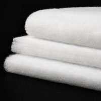 Ouate en polyester soyeuse et douce, aspect soie, 40 80GSM, surface brillante, antistatique, pour doublure de veste printemps-automne et housse de coussin