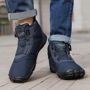 נשים mens חורף יחף מגפי חורף יחף מגפי צבע חם מינימליסטי - Product Image 6