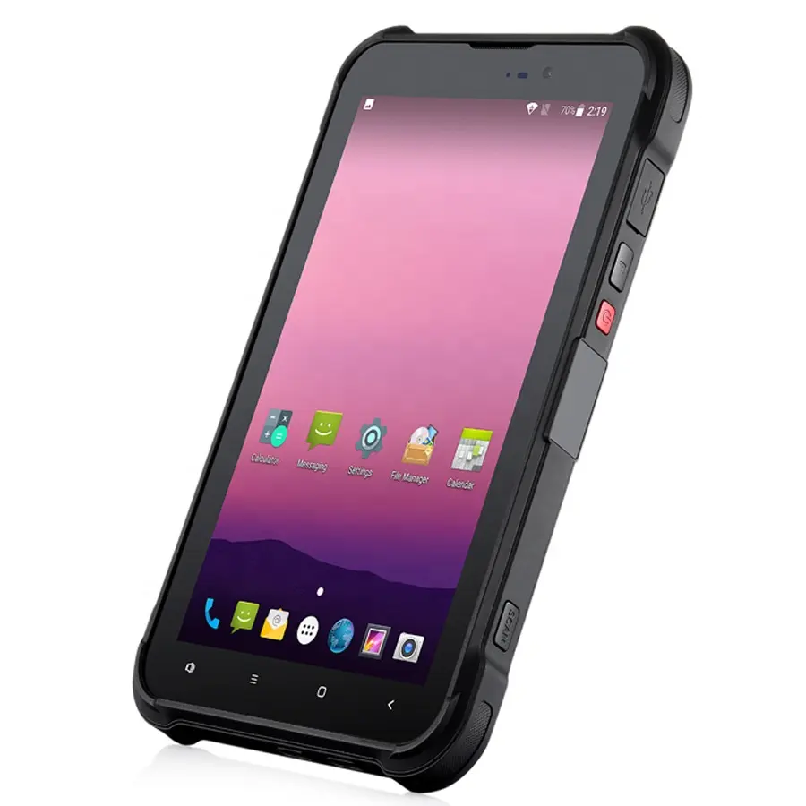 Rfid HF13.56MHz lettore di schede GMS certificato batteria sostituibile 8 pollici android industriale robusto tablet pc