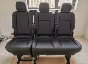 Sedile Originale in Pelle Nera 2024 per <span class=keywords><strong>Mercedes</strong></span> Viano <span class=keywords><strong>Vito</strong></span> Classe <span class=keywords><strong>V</strong></span>, Pieghevole per Modelli W447/Metris/<span class=keywords><strong>Vito</strong></span>/V250/V300 - Product Image 6