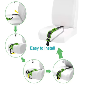 Ajusteur de ceinture de sécurité de voiture en acier pour les mamans enceintes Conduite confortable et sûre avec boucle de ceinture de sécurité du ventre Accessoires de voiture de maternité - Product Image 4
