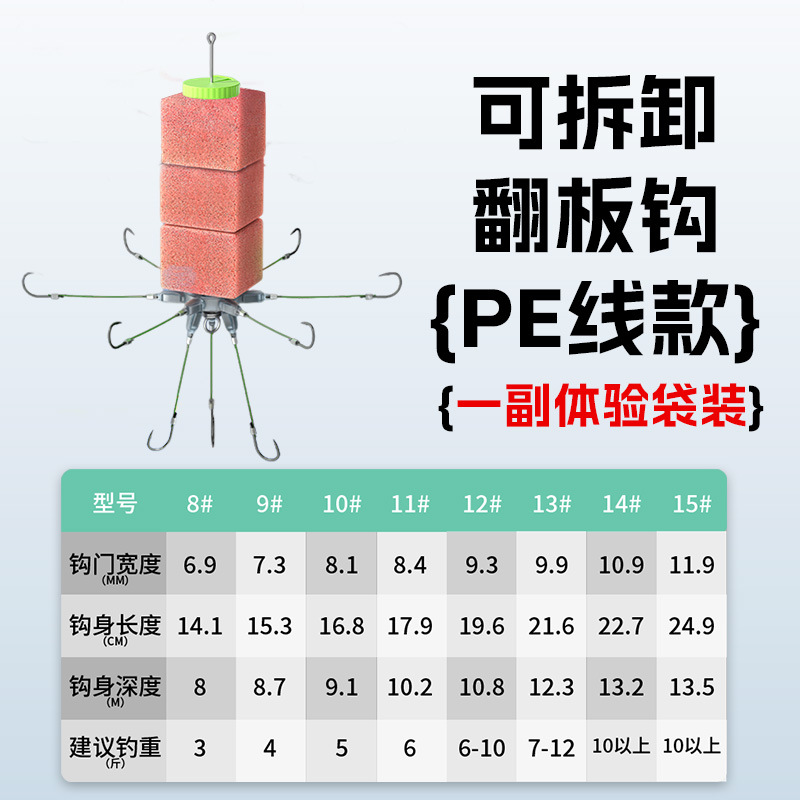 PE thread type - 1 pair per bag