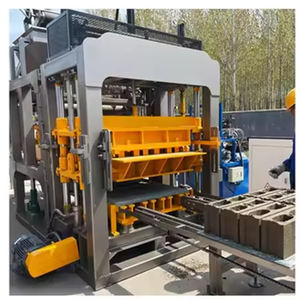 <span class=keywords><strong>Qt6</strong></span>-<span class=keywords><strong>15</strong></span> automatische Dieselbe triebene Hohl block ziegel herstellungs maschine Neuer Zustand für Produktions anlage mit Kern-SPS-Motor - Product Image 2
