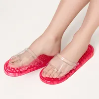 Массажные тапочки из ПВХ для ног, женские сандалии