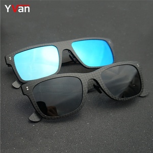 Gafas de Sol Polarizadas de Alta Calidad, Modernas y de Lujo para Hombre, Logotipo Personalizado, Fibra de Carbono Real, Gafas de Sol de Moda - Product Image 4